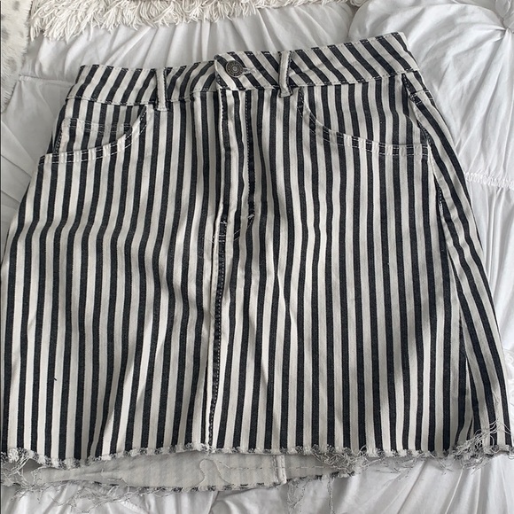 Subdued Dresses & Skirts - Italian brand striped skirt